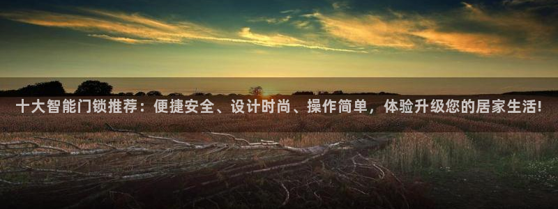 jdb电子技巧金刚：十大智能门锁推荐：便捷安全、设计时尚、操