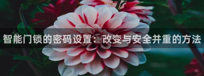 jdb富豪哥大奖：智能门锁的密码设置：改变与安全并重的方法