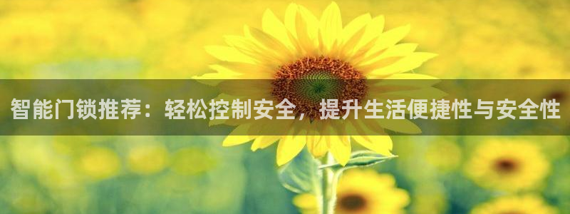 JDB电子官网平台：智能门锁推荐：轻松控制安全，提升生活便捷
