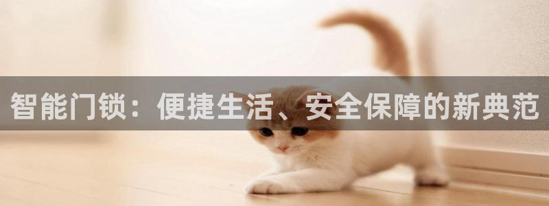 jdb试玩2000在线：智能门锁：便捷生活、安全保障的新典范